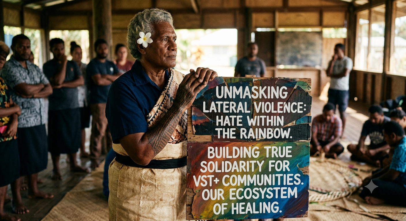 Unmasking Lateral Violence: Why Internal Transphobia Threatens Our Ecosystem of Healing